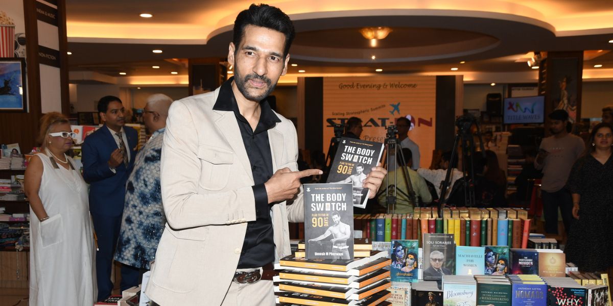 Author, Actor & Emcee Umesh Pherwani launches 3rd book titled ‘The Body Switch- Flab to Fab in 90 days’